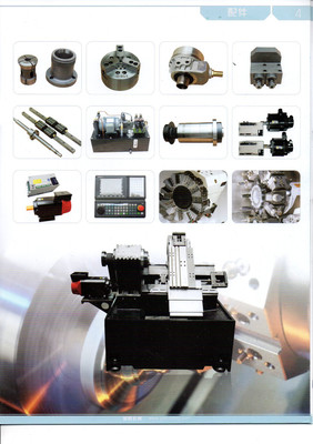 CKX6146D-w刀塔帶尾座機(jī) 斜床身高配數(shù)控車床解析